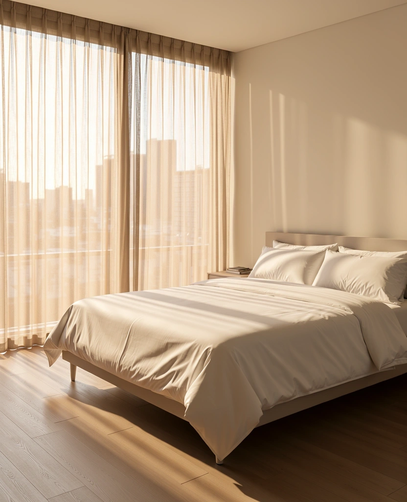 Ambiente de descanso equilibrado